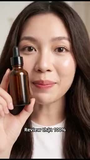 Khung hình video review sản phẩm làm bằng AI trên SenReel